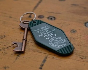 Llavero del Motel Hoy Nostalgia - Twin Peaks