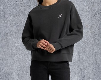Women's Hoy Explore Sweater - Washed Black