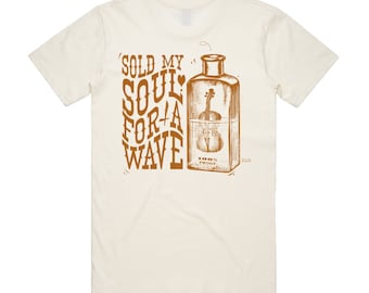 Hoy Sold My Soul T-shirt - Natural / Sandy Wax
