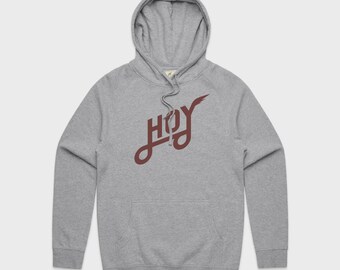 Hoy Classics Team Hoodie - Grey Marl