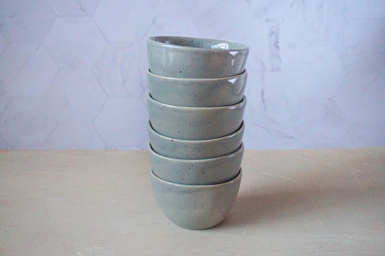 Gray ceramic tumbler, tea cup, handmade ceramic tea piala image 5