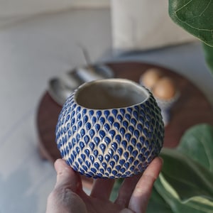 Porta sale, saliera in ceramica