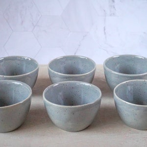 Gray ceramic tumbler, tea cup, handmade ceramic tea piala image 3