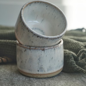 Japanese Style Handmade Stoneware Ceramic Cup, Single Espresso Cup, 4oz ceramic espresso cup
