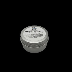 Natural Vapor Rub