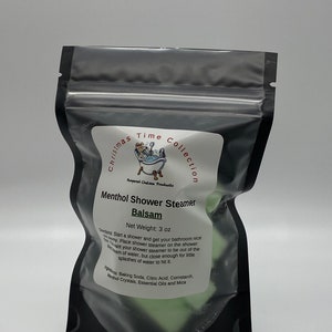 Balsam Menthol Shower Steamers