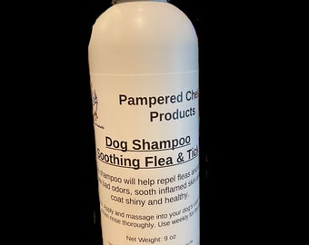 Dog Shampoo Soothing Flea & Tick 8 oz