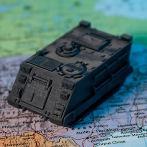 M113 3D printed Tank 1:100 - table top gaming