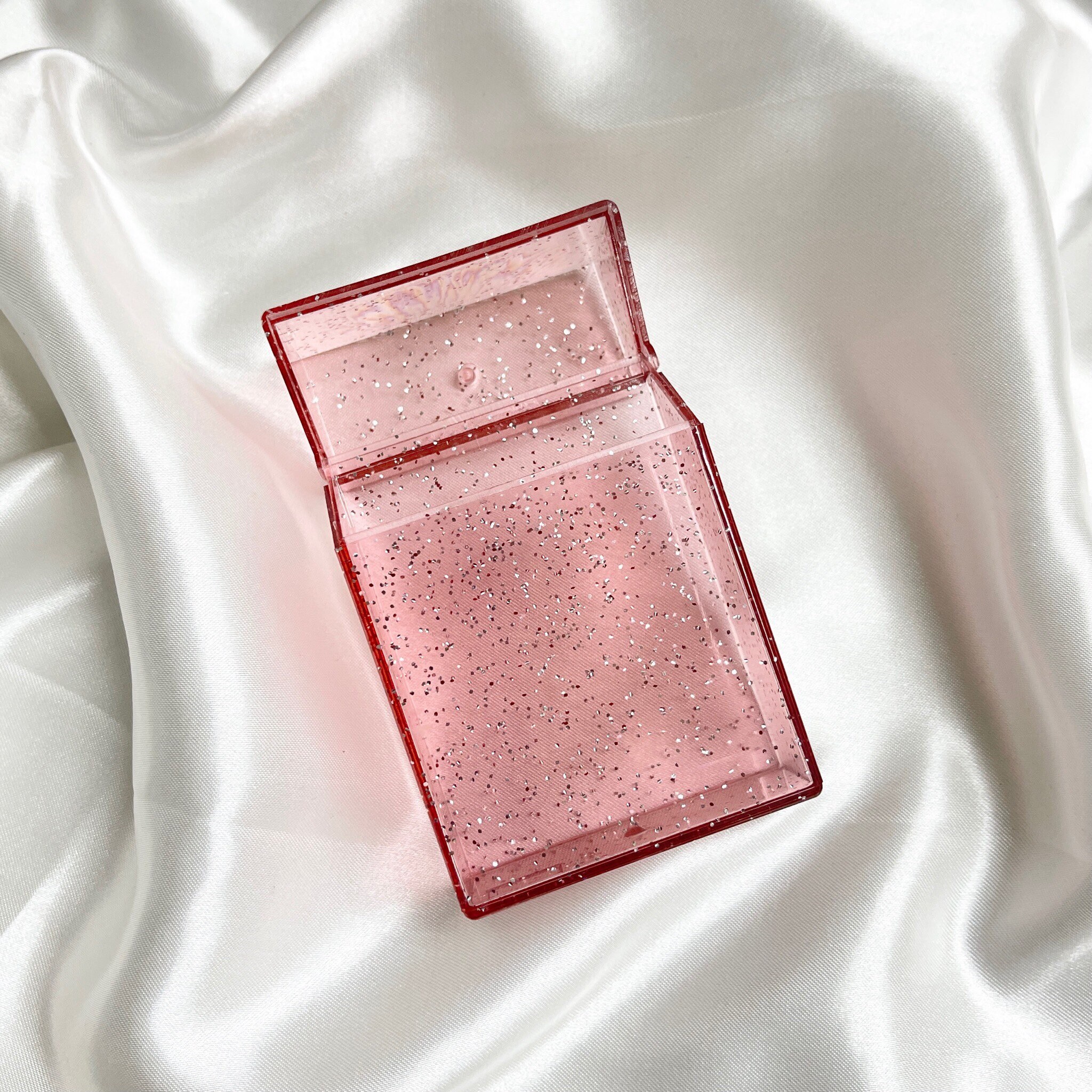 Sparkly Cigarette Case / Girly Smoking Accessories / Stoner Etsy