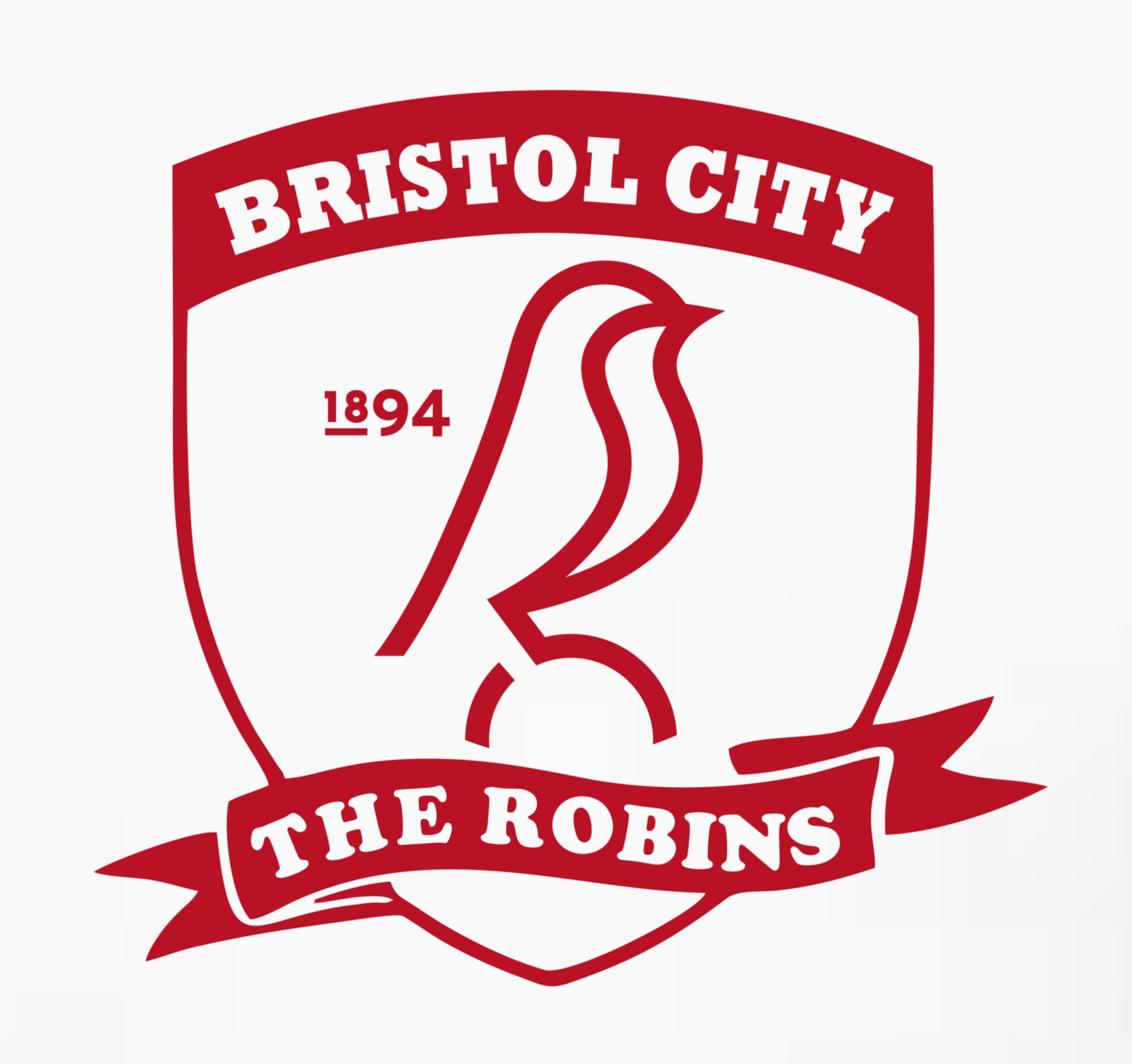 NUEVA Bristol City FC La camiseta del Robins Retro Football Etsy