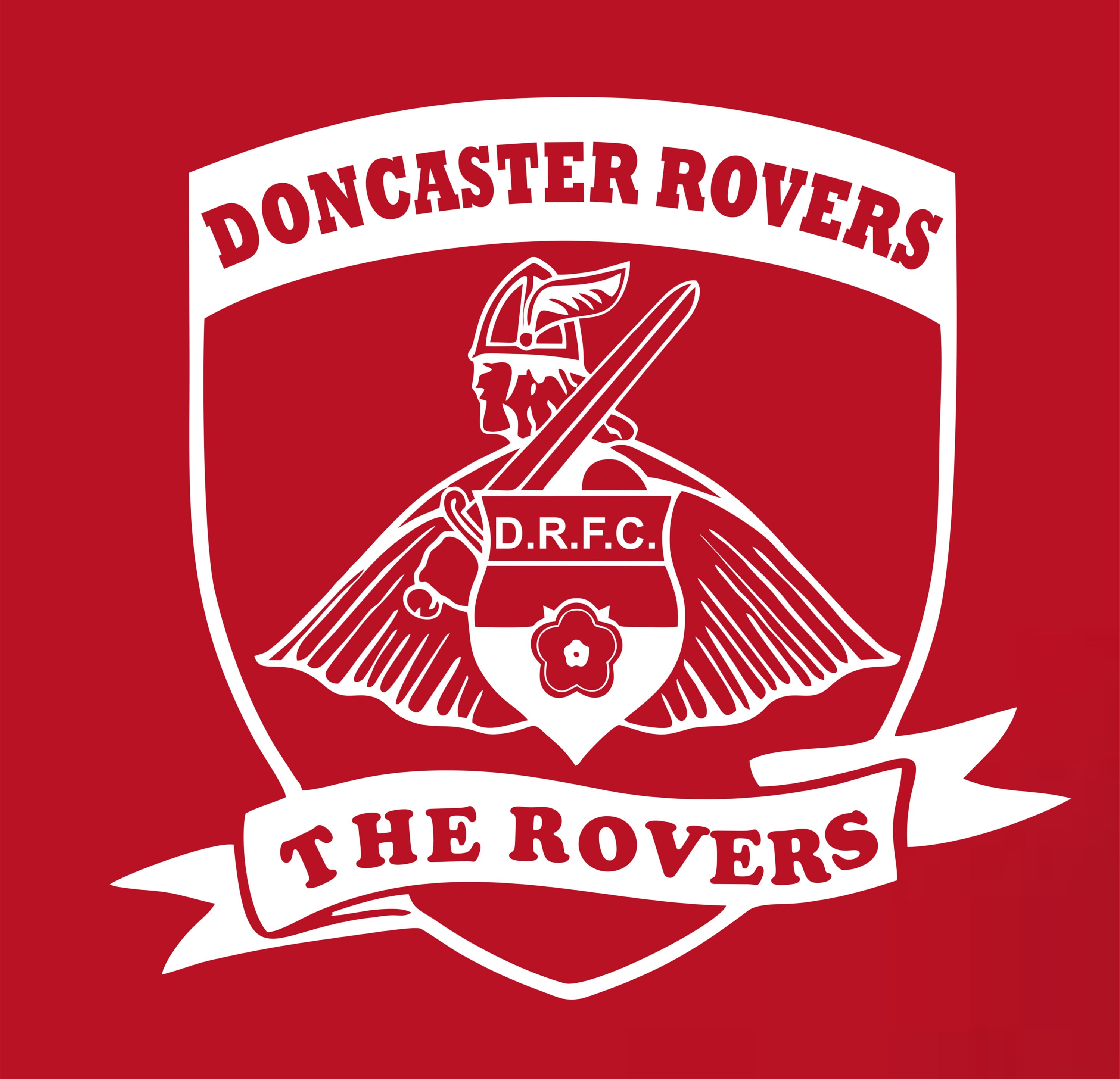 Doncaster Rovers FC The Rovers Retro Football Club Contrast Etsy