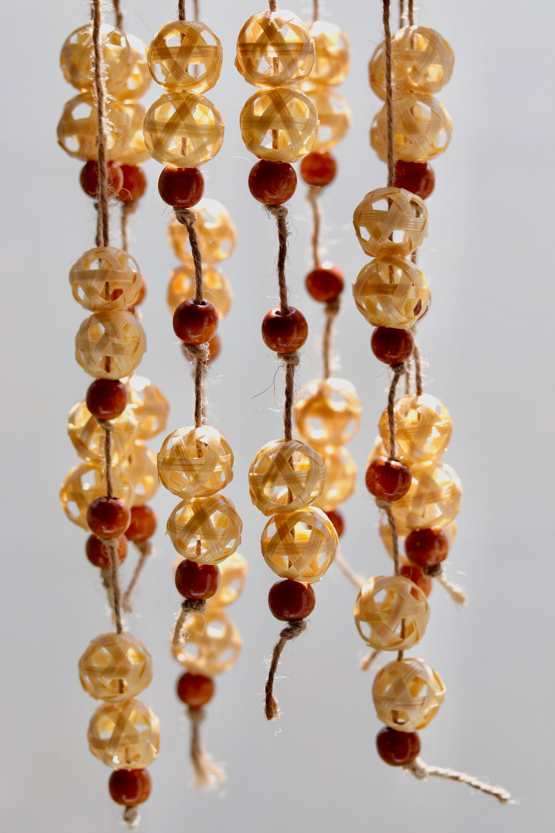 Basketry Mobile Decor Mobile Mobile Etsy