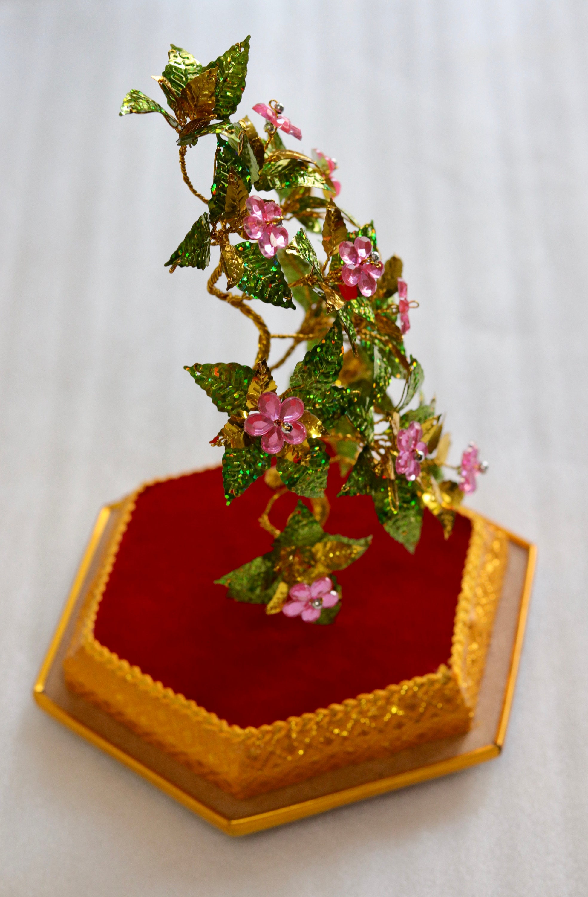 Artificial Flowers Made From Beautiful Colored Iron Wire. Etsy UK