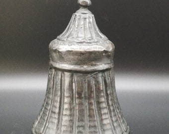 C 18th, Ottoman Turkish hand-shaped / crafted tinned copper coffee / sugar storage box w/ lid - Collectable Home decor