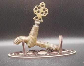 Ottoman style Turkish brass water tap / spigot / faucet - Garden Kitchen Bath decor