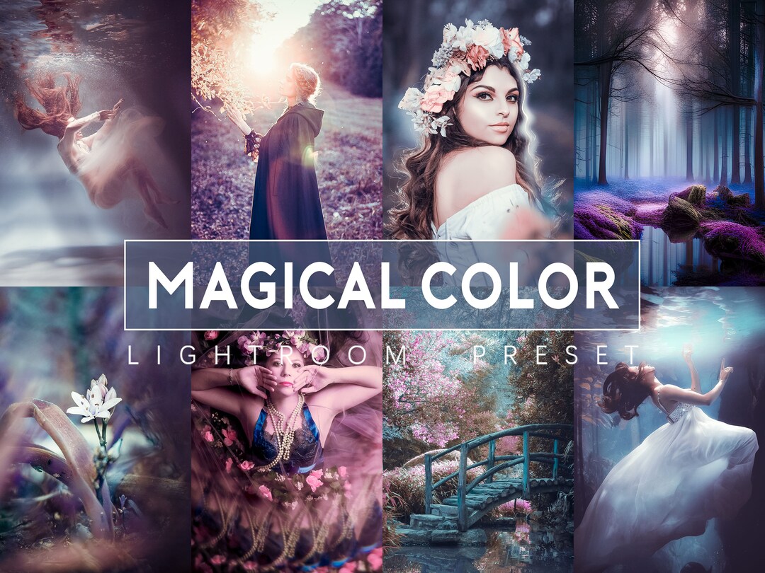 MAGICAL COLOR PRESET Portrait Presets Digital Presets Etsy