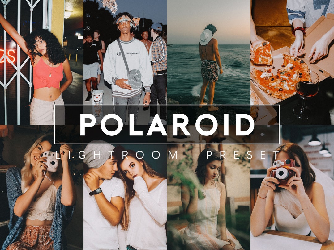 FILM PHOTO PRESET, Polaroid Presets, Lightroom Presets, Portrait Preset ...