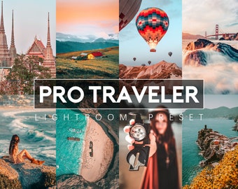 Travel Lightroom Presets: Mobile & Desktop Photo Filters (Digital Download)