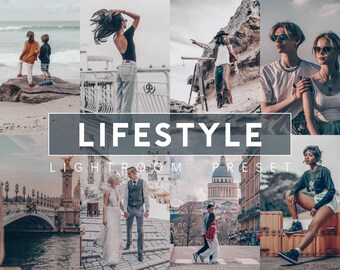 Lifestyle Lightroom Presets: Mobile & Desktop Photo Filters (Digital Download)