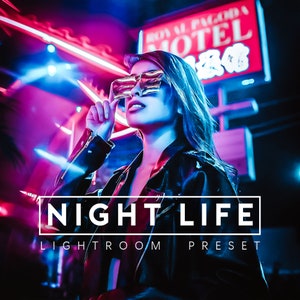 20 Lightroom Presets, Lightroom Mobile Presets,Desktop Presets , Photo Filter for Blogger - Night Life Presets