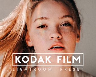 Kodak Film Lightroom Preset: Retro Vintage Filter (Mobile & Desktop) (Digitaler Download)
