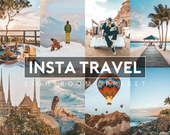 Travel Lightroom Presets: Mobile & Desktop Instagram Filters (Digital Download)