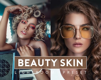 Beauty Skin Lightroom Presets: Portrait Retouch (Mobile & Desktop) (Digital Download)
