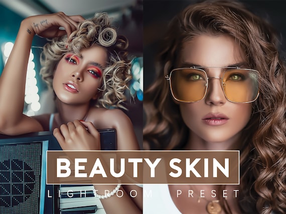 Beauty Skin Lightroom Presets: Portrait Retouch (Mobile & Desktop) (Digital Download)