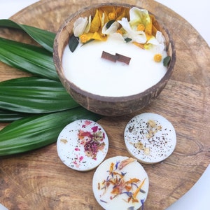 Coconut candle and scented melt gift box _ Birthday gift _ Mother&#39;s Day gift _ Free delivery