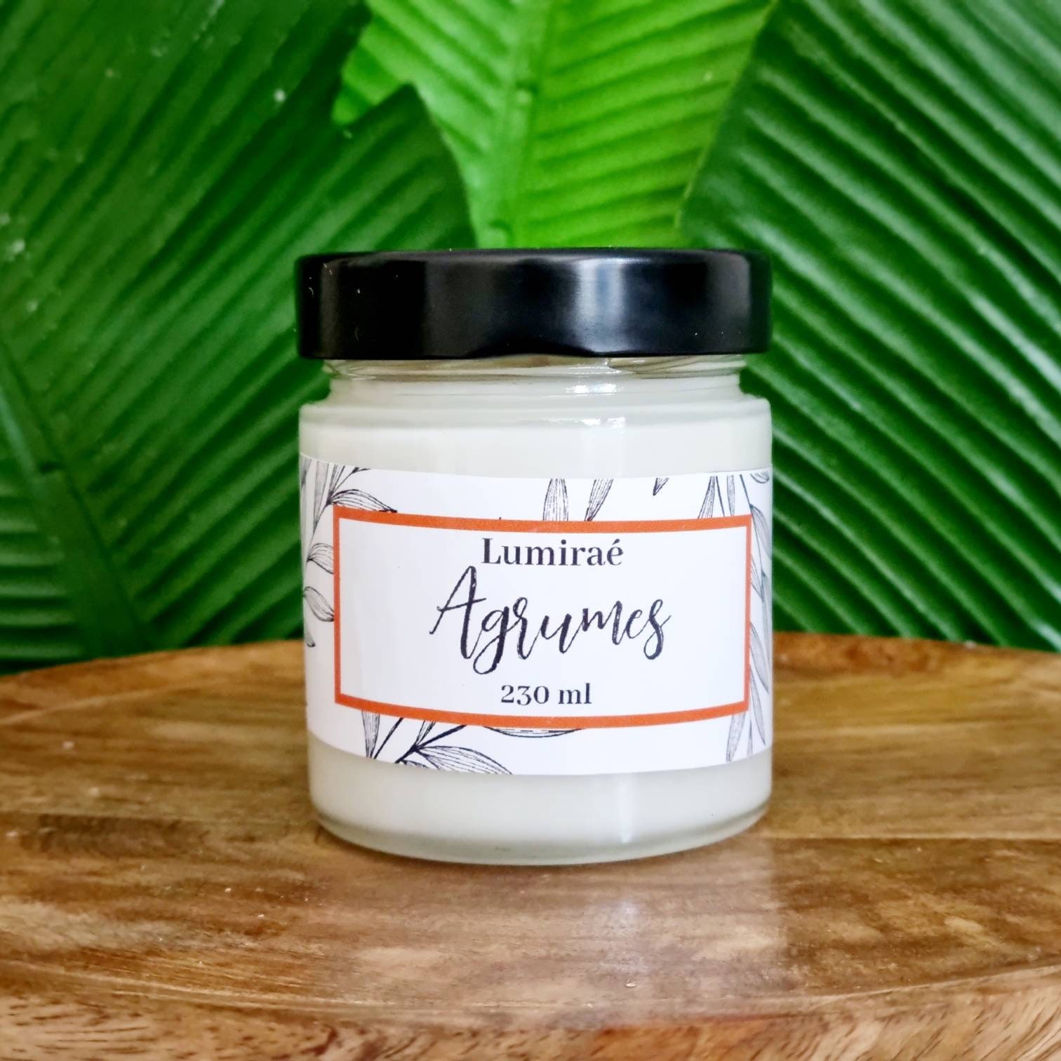 Bougie Agrumes à La Cire de Soja