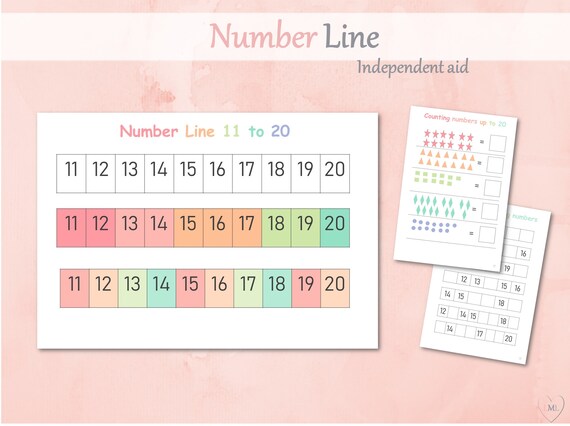 learning numbers 11 20 printable activities homeschool etsy