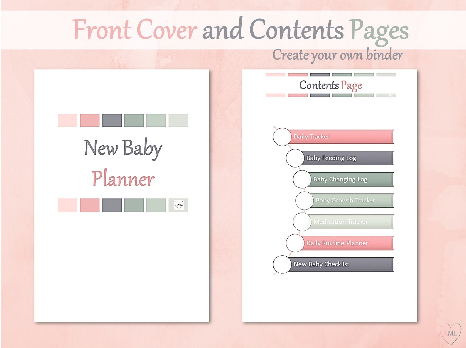 New Baby Planner Printable Baby Planner New Mom Planner - Etsy UK