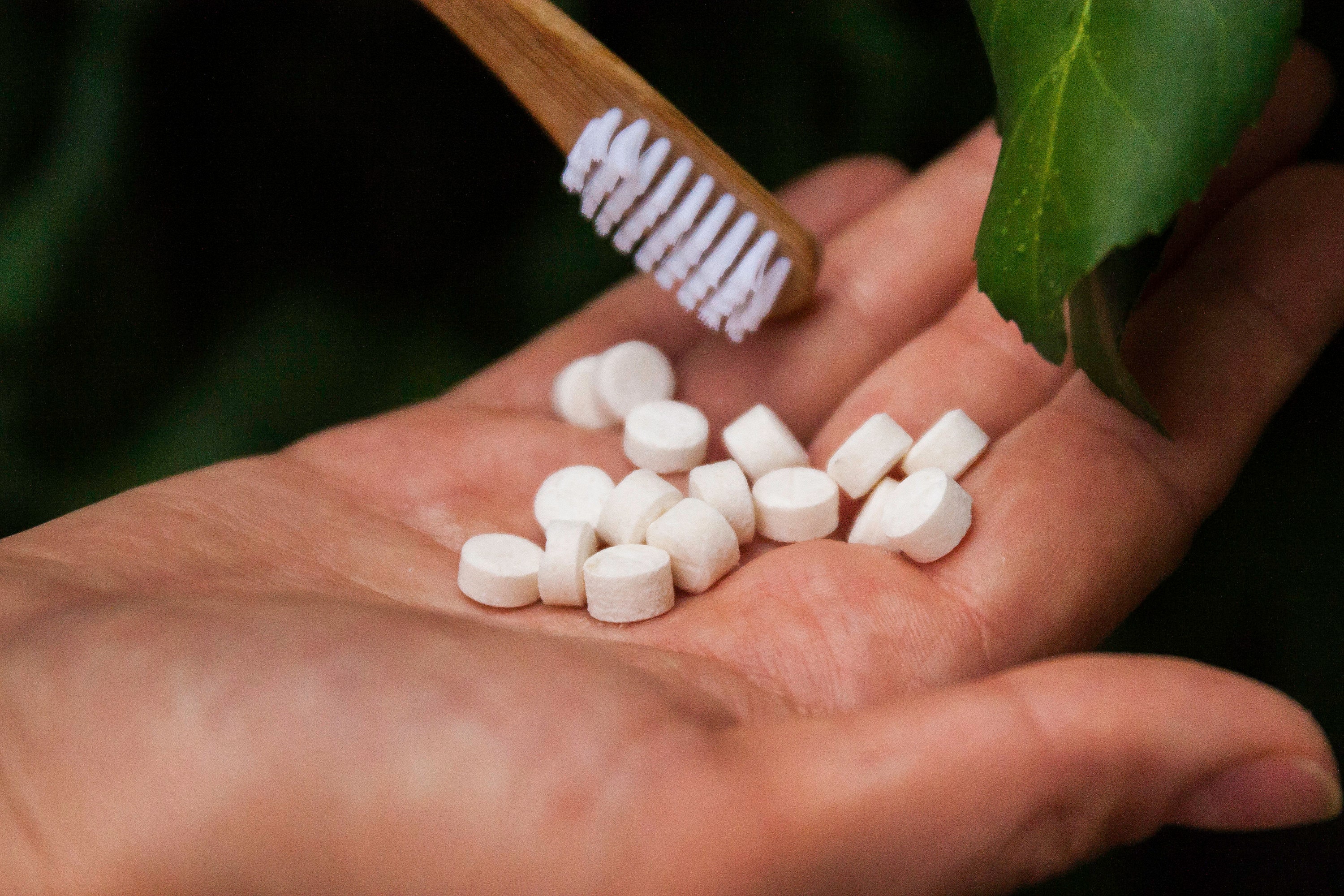Zero Waste Toothpaste Tablets (90 Tabs)|Fluoride and Fluoride Free| E…