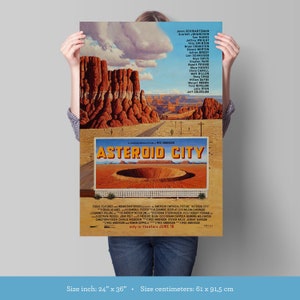 Asteroid City - Wes Anderson Movie Premium poster - movie poster - wall decor