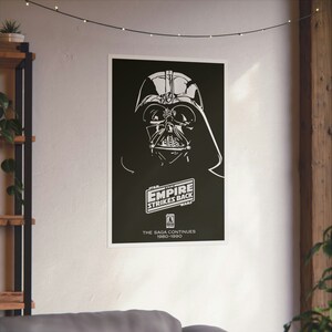 Das Imperium schlägt zurück 1980 – George Lucas Film Premium-Poster – Wohndekor-Design – Bildende Kunst Bild 5