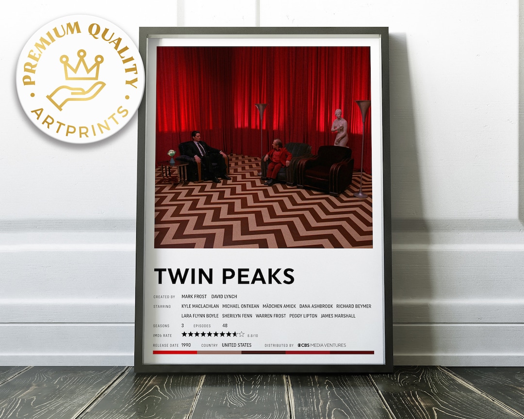 Twin Peaks David Lynch Movie Poster Giclée Fine Art