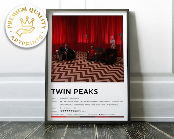 Twin Peaks David Lynch Movie Poster Giclee Fine Art Etsy Canada