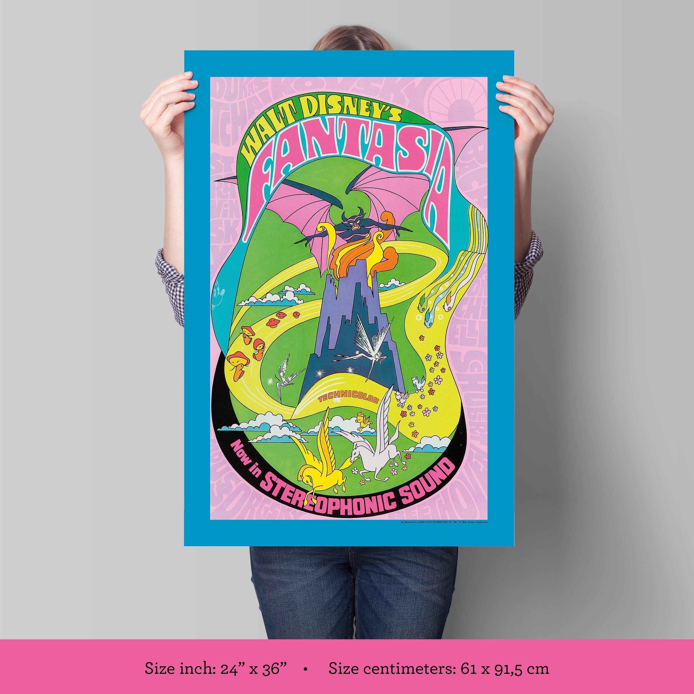1940 fantasia poster - Etsy 日本