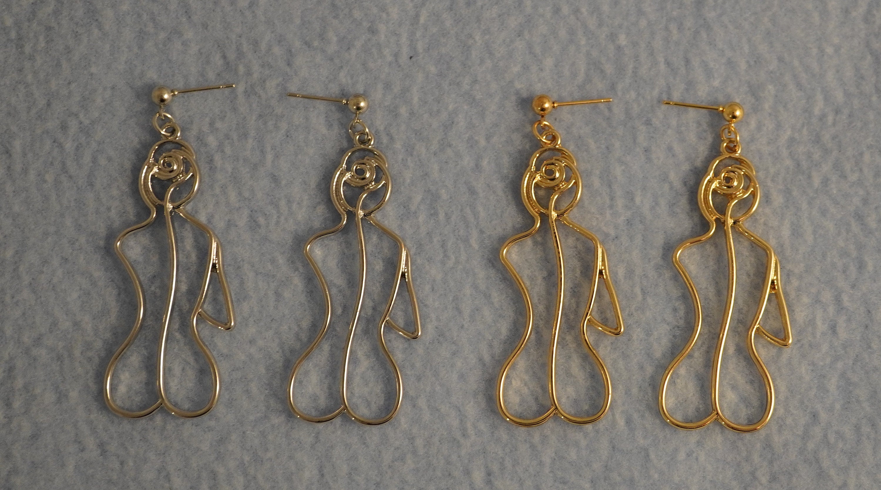 Unique Earrings Small Gold Earrings Basket Wrinkled Earrings Sieraden Oorbellen Chandelieroorbellen Abstract Earrings Wrinkled Earrings Irregular Abstract Gold Earrings 