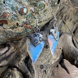 Opalite Arrowhead Earrings,  MADE TO ORDER