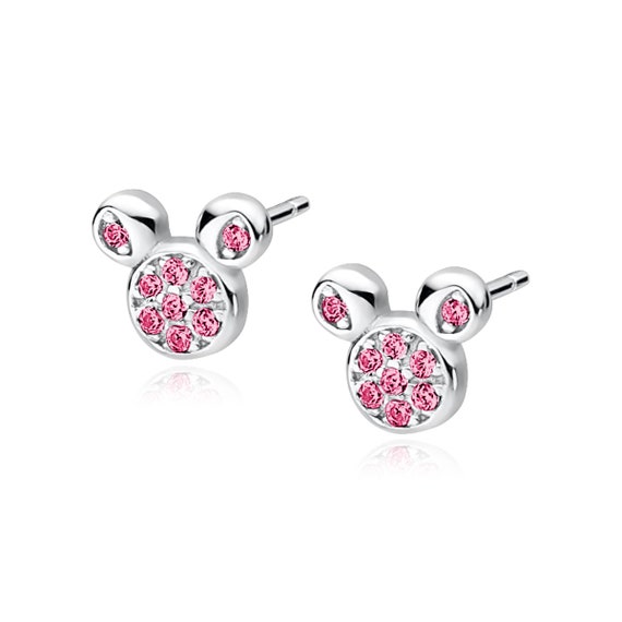 Sterling silver shop mickey mouse earrings