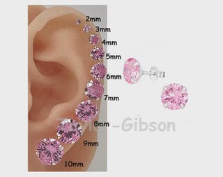 Orecchini Rotondi Rosa Con Perline In Acrilico, Cerchi Fatti A Mano, Donna, In Argento Sterling, Leggeri 8,3 G, Per Estate E Bohémien
