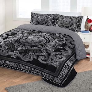 Quilted Bedspread set – Not mass-produced – Exclusive home decor piece | Custom Bed Cover | Soft Diamond-Stitched Blanket | custom quilt set