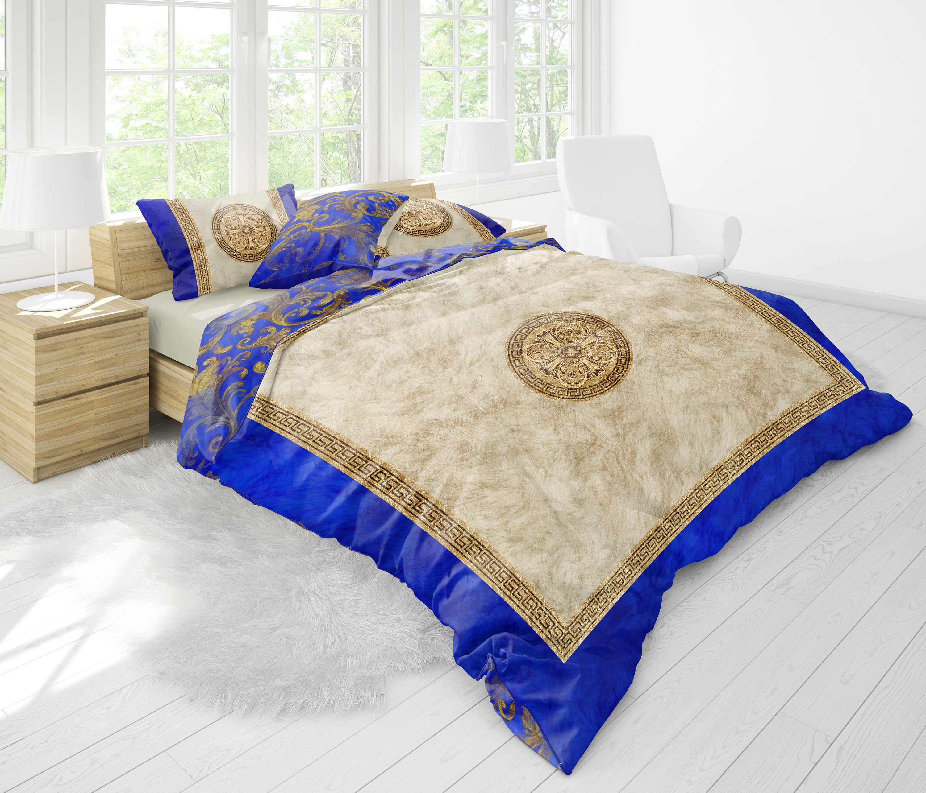 Personalized Luxury Louis Vuitton Bedding Set - Trends Bedding