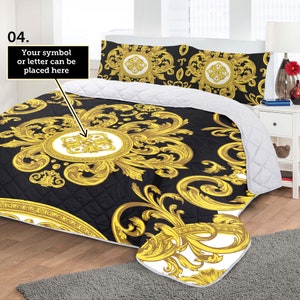 Quilted Bedspread set – Not mass-produced – Exclusive home decor piece | Custom Bed Cover | Soft Diamond-Stitched Blanket | custom quilt set