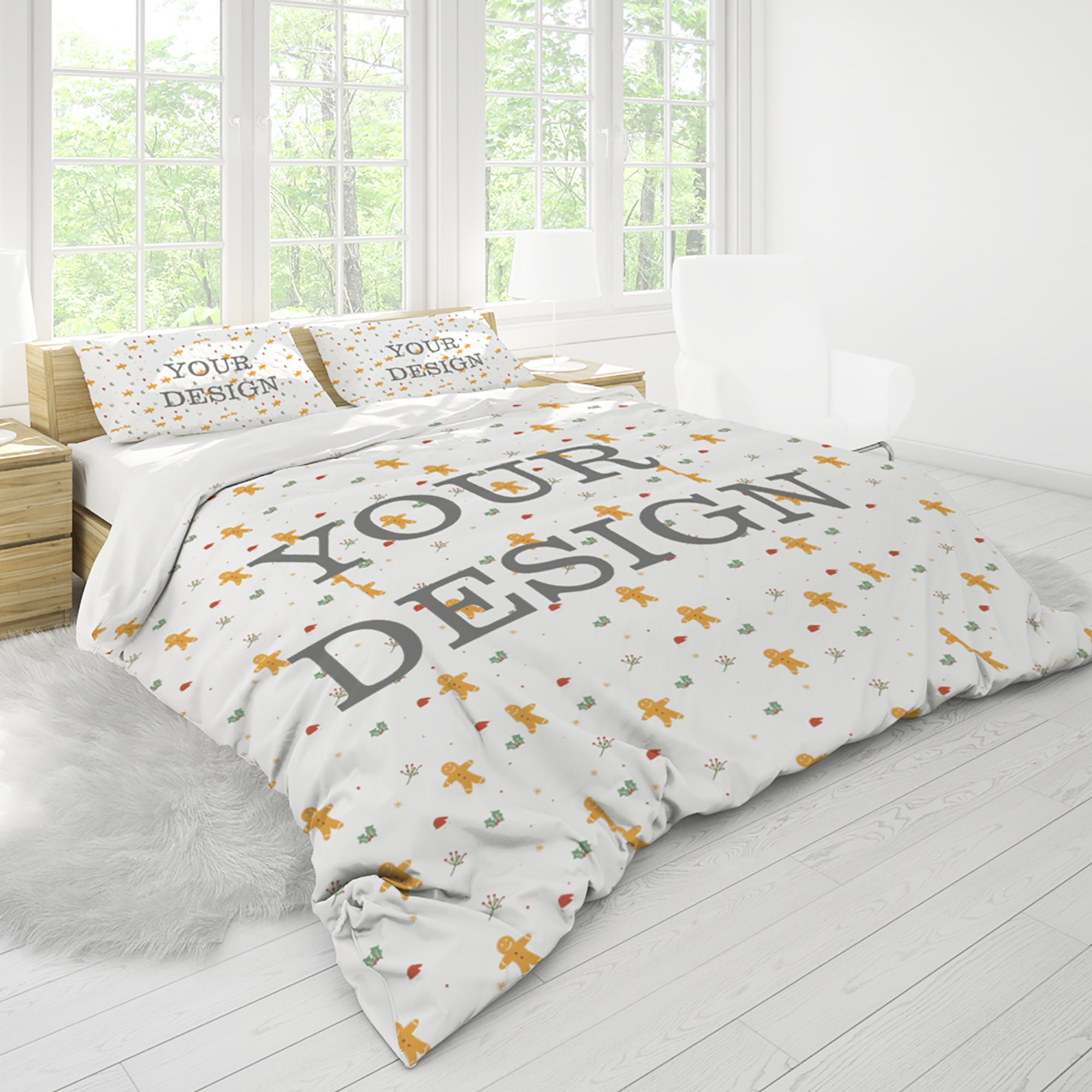 100 Cotton Custom Bedding Set Design Your Bedding Personalised Bedding