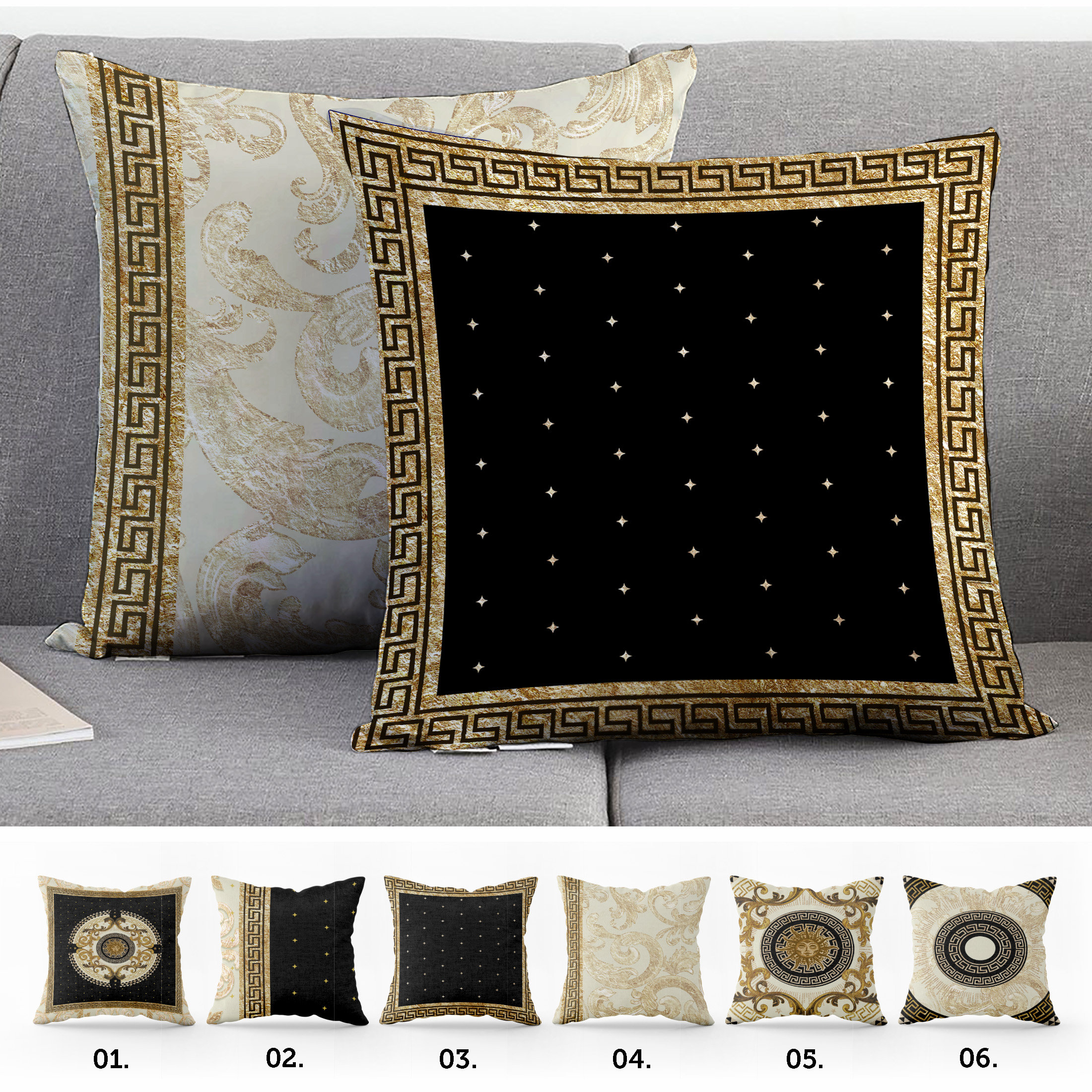 Black chanel pillow online