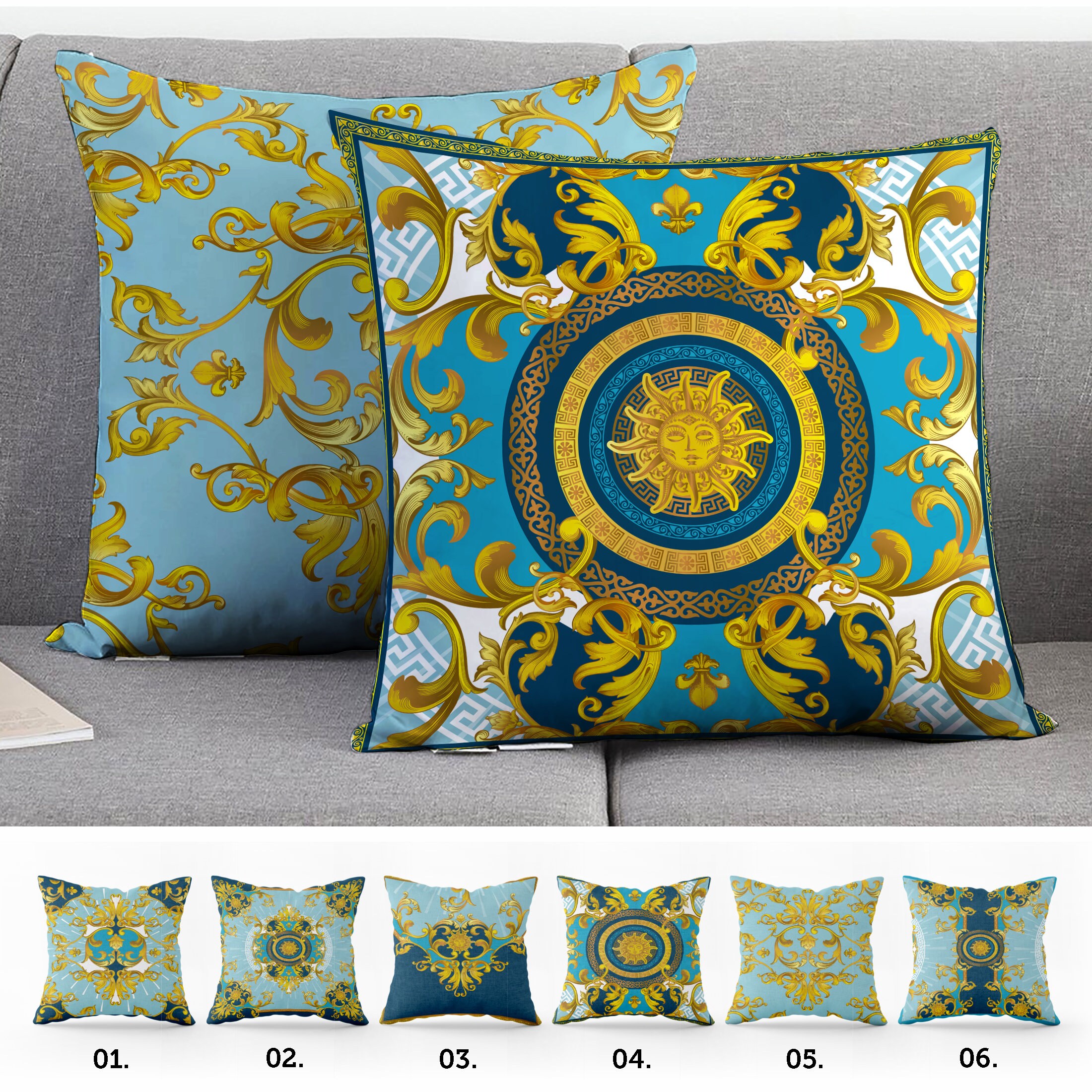 Versace Cushion Etsy Canada