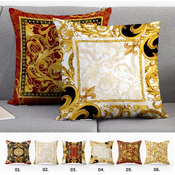 Exclusive Baroque Retro design Pillow Covers • Art Gift • Living Room Decor • design pillow cover • 16x16, 18x18, 20x20, 22x22, 31x31