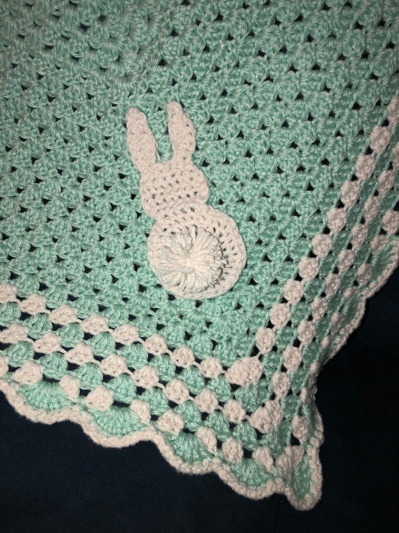 Gender Neutral Crochet Baby Blanket Etsy